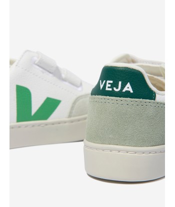 Veja Boys ChromeFree Leather V-12 Trainers in White vente chaude votre 