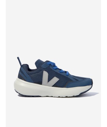 Veja Boys Canary Light Trainers in Navy meilleur choix