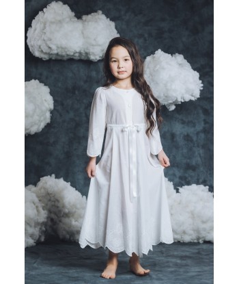 Amiki Children Girls Anetta Nightdress in White Pour