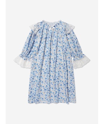 Amiki Children Girls Juliette Nightdress in Blue Comparez plus de prix