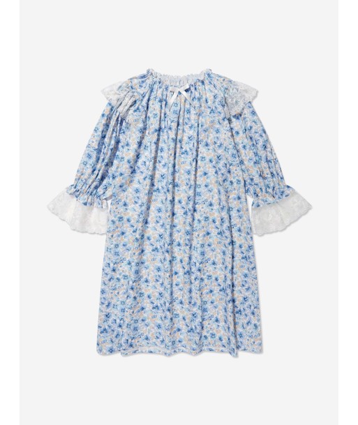 Amiki Children Girls Juliette Nightdress in Blue Comparez plus de prix