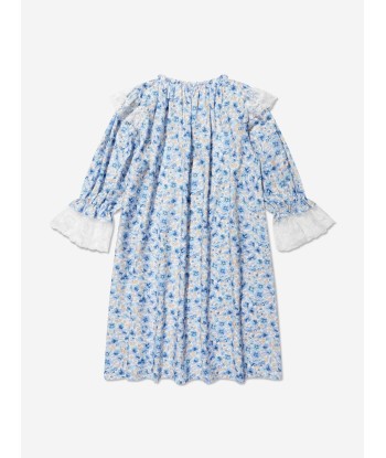 Amiki Children Girls Juliette Nightdress in Blue Comparez plus de prix