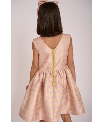 Angels Face Girls Cat Jacquard Dress in Pink pour bénéficier 