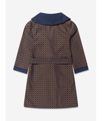 Amiki Children Boys Theodore Dressing Gown in Navy À commander