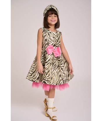 Angels Face Girls Monty Zebra Dress in Multicolour pas cheres