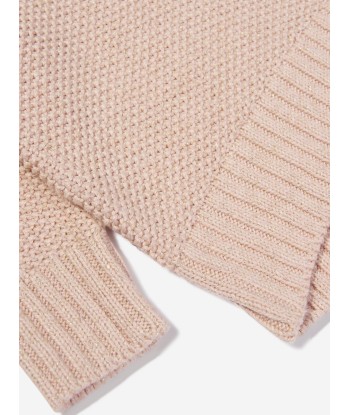 Angels Face Girls Macy Chunky Jumper in Pink livraison et retour toujours gratuits