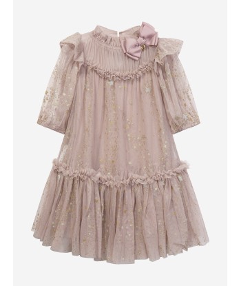 Angels Face Girls Myrtle Star Dress in Beige Comment ça marche