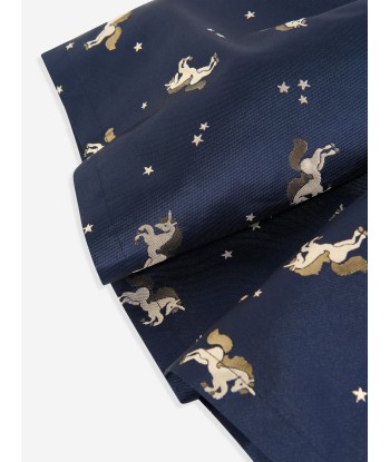 Angels Face Girls Desiree Unicorn Jacquard Dress in Navy brillant des détails fins