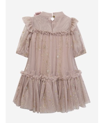 Angels Face Girls Myrtle Star Dress in Beige Comment ça marche