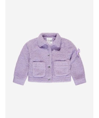 Angels Face Girls Whistler Fleece Jacket in Purple store