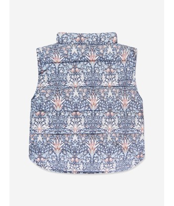 Angels Face Girls Tabatha Printed Gilet in Blue la colonne vertébrale