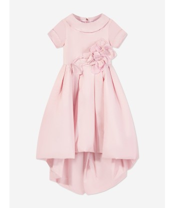 Marchesa Girls Asymmetric Taffeta Gown in Pink 2 - 3 jours ouvrés.