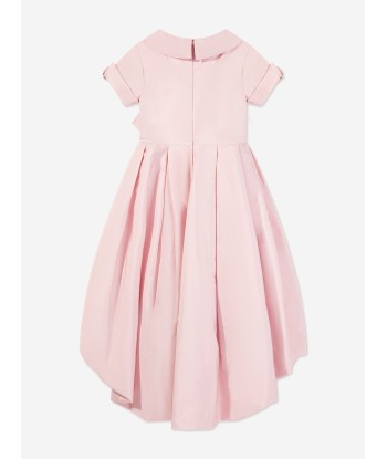 Marchesa Girls Asymmetric Taffeta Gown in Pink 2 - 3 jours ouvrés.