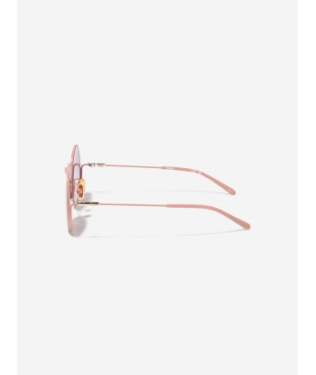 Chloé Girls Oval Sunglasses in Pink 2024