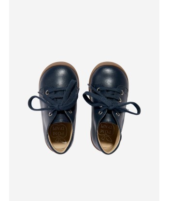 Pom D'Api Kids Vegan Flex-Up Boots in Navy soldes