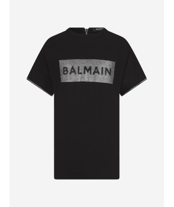 Balmain Girls VI Logo Dress commande en ligne