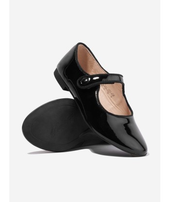 Pom D'Api Girls Daisy Patent Pumps in Black l'achat 