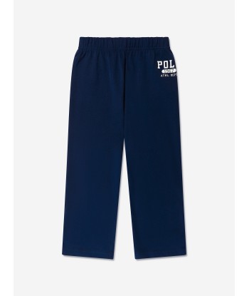 Ralph Lauren Boys Varsity Pyjama Set in Navy les ctes