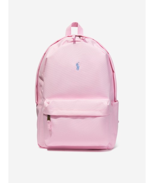 Ralph Lauren Girls Logo Backpack in Pink de France