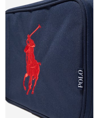 Ralph Lauren Kids Logo Lunch Bag in Navy Venez découvrir notre 