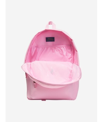 Ralph Lauren Girls Logo Backpack in Pink de France