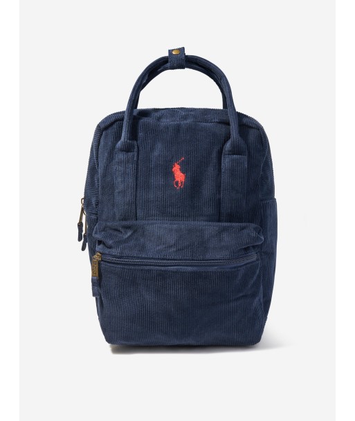 Ralph Lauren Kids Corduroy Backpack in Navy Vous souhaitez 