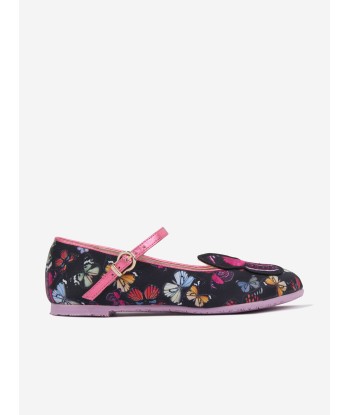 Sophia Webster Girls Butterfly Embroidery Shoes in Multicolour s'inspire de l'anatomie humaine