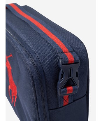 Ralph Lauren Kids Logo Lunch Bag in Navy Venez découvrir notre 