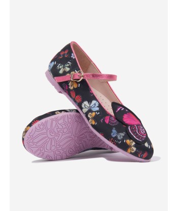 Sophia Webster Girls Butterfly Embroidery Shoes in Multicolour s'inspire de l'anatomie humaine