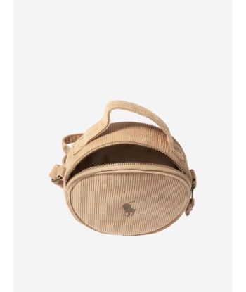 Ralph Lauren Kids Corduroy Round Crossbody Bag in Beige 50-70% off 