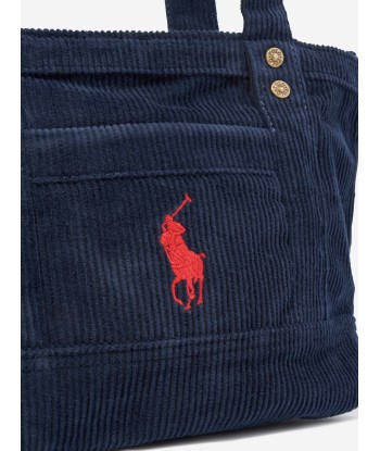 Ralph Lauren Kids Corduroy Mini Tote Bag in Navy Les magasins à Paris et en Île-de-France