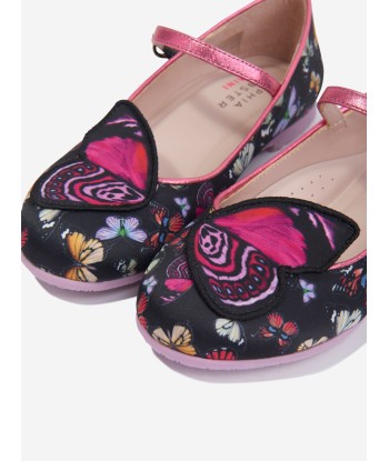 Sophia Webster Girls Butterfly Embroidery Shoes in Multicolour s'inspire de l'anatomie humaine