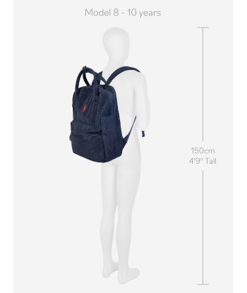 Ralph Lauren Kids Corduroy Backpack in Navy Vous souhaitez 