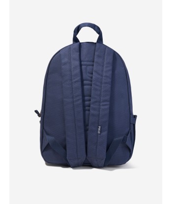 Ralph Lauren Kids Canvas School Backpack in Navy Toutes les collections ici