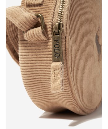 Ralph Lauren Kids Corduroy Round Crossbody Bag in Beige 50-70% off 