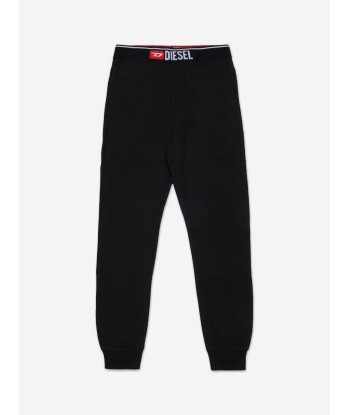 Diesel Boys Logo Pyjama Set in Black Fin de série