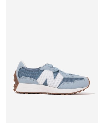 New Balance Kids 327 Trainers in Blue une grave pollution 