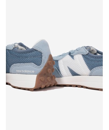 New Balance Kids 327 Trainers in Blue une grave pollution 