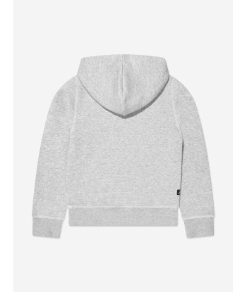 New Balance Kids Essentials Brushed Back Hoodie in Grey online