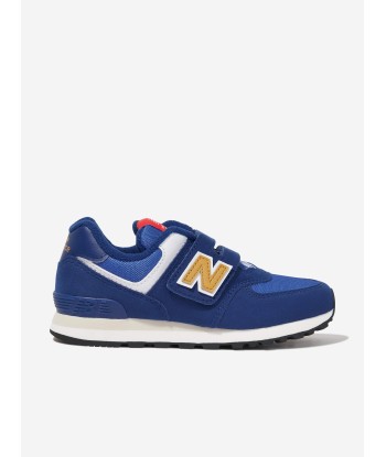 New Balance Kids 574 Trainers in Blue pour bénéficier 