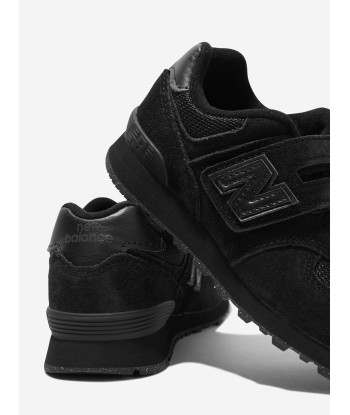 New Balance Kids 574 Trainers in Black sur le site 