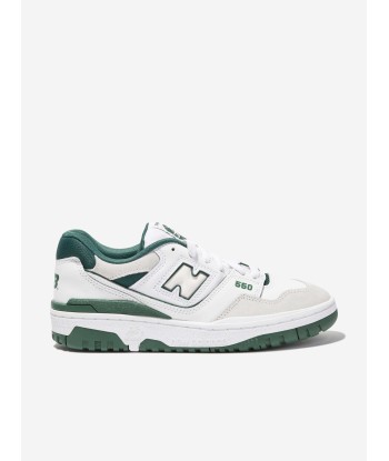 New Balance Kids 550 Trainers in White Venez découvrir notre 