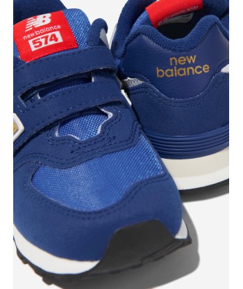 New Balance Kids 574 Trainers in Blue pour bénéficier 