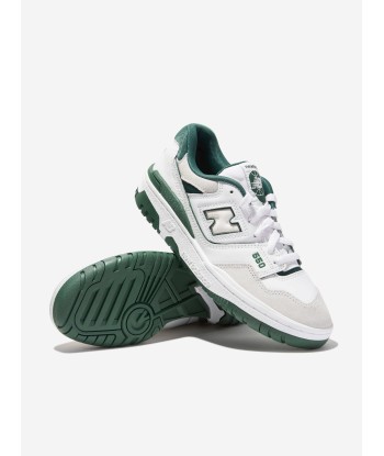 New Balance Kids 550 Trainers in White Venez découvrir notre 