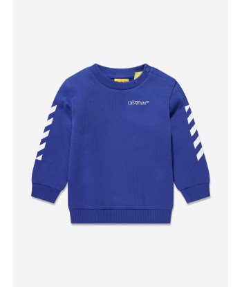 Off-White Baby Boys Bookish Diag Tracksuit in Blue Vous souhaitez 