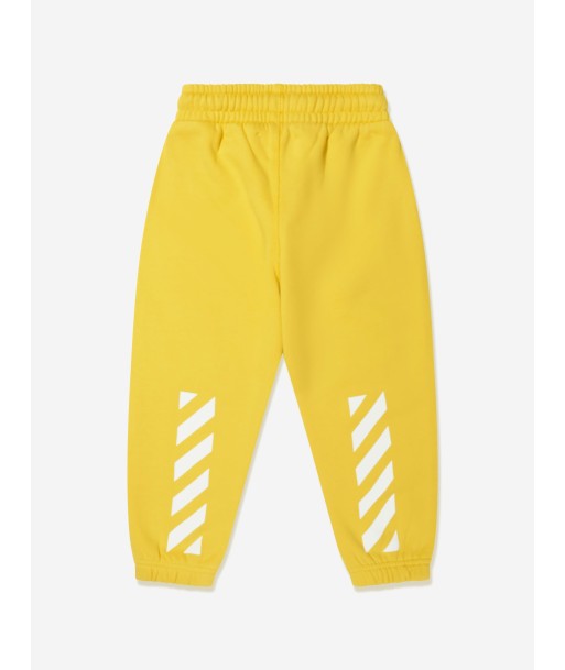 Off-White Boys Bookish Diag Joggers in Yellow vous aussi creer 