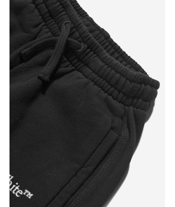 Off-White Boys Bookish Bit Logo Joggers in Black store