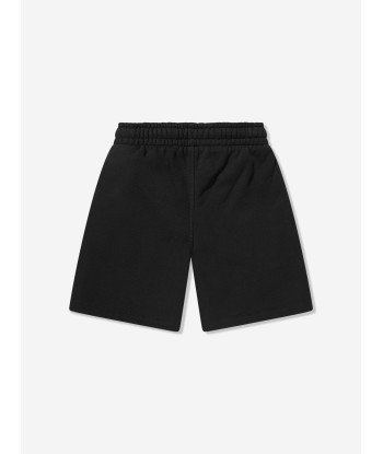 Off-White Boys Bookish Bit Logo Sweat Shorts in Black de la marque