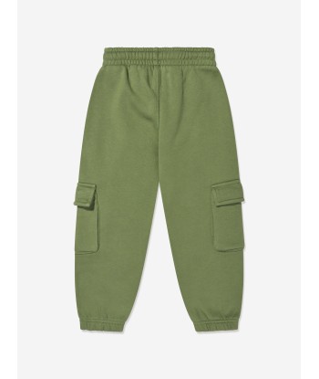 Off-White Boys Camouflage Logo Joggers in Green offre 