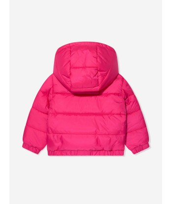 Off-White Baby Girls Bookish Diag Puffer Jacket in Pink Jusqu'à 80% De Réduction